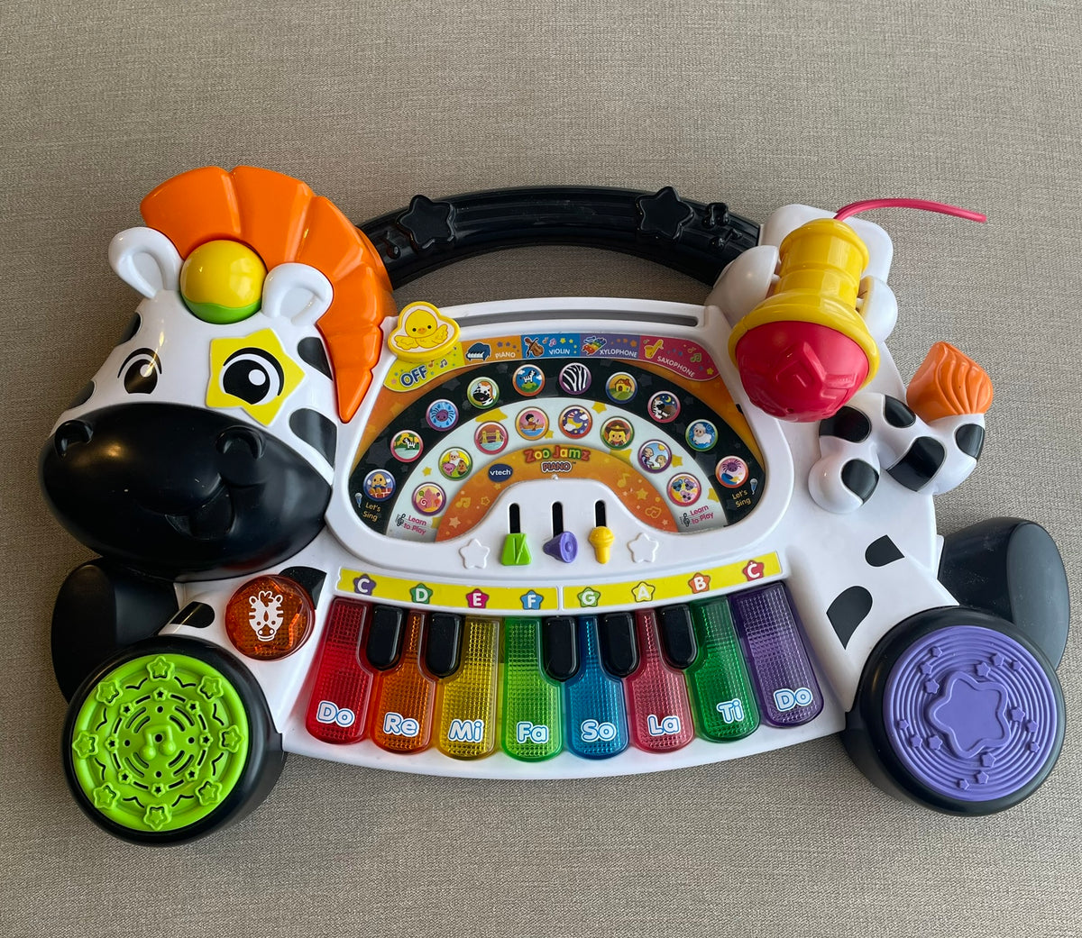 Seller #12 | Vtech Zoo Jamz Piano | 4-in-1 Interactive Toy | One of my boys' favorite toys!