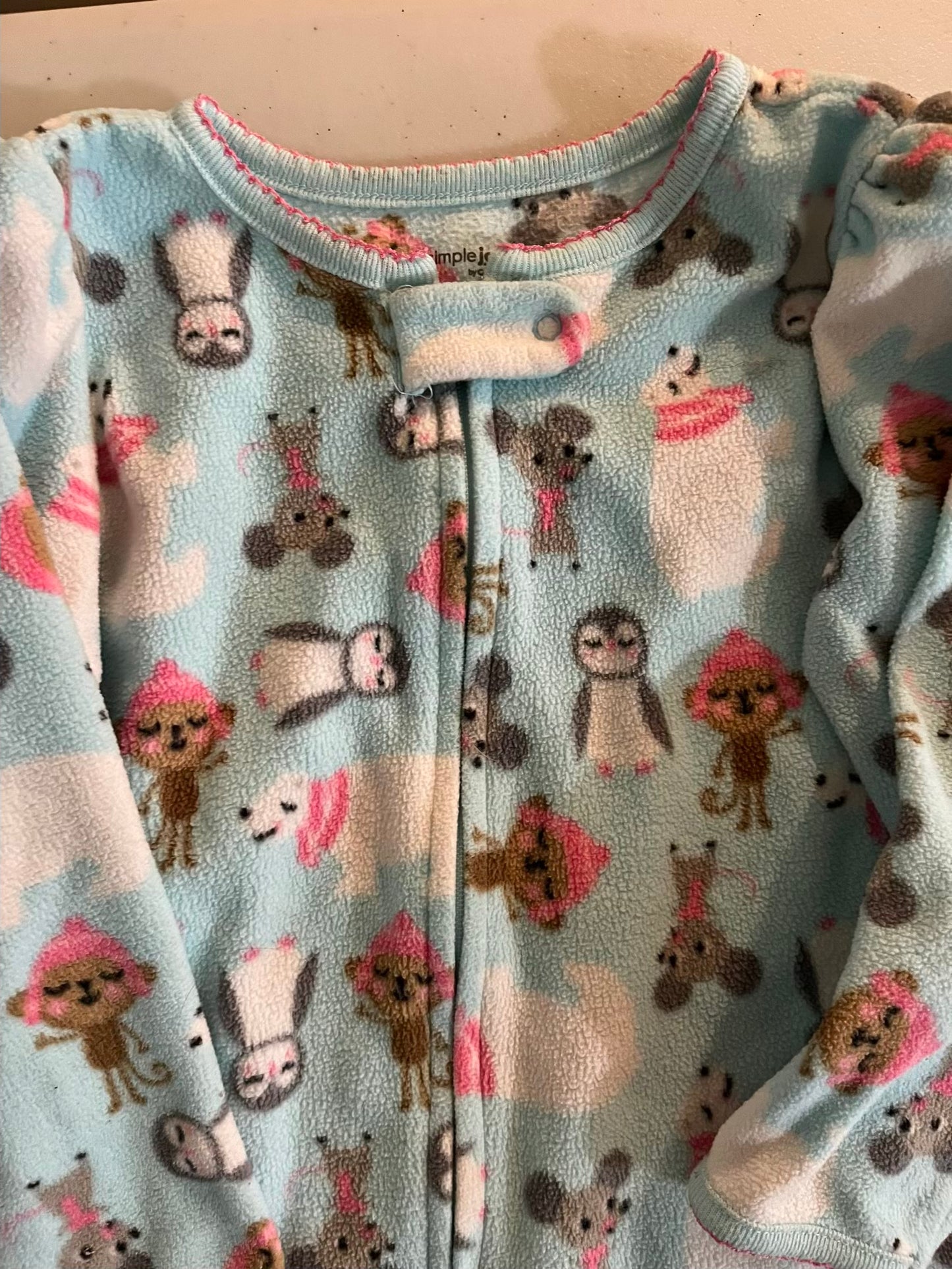 Seller #28 - 2T Simple Joys Sleep N Play - GUC