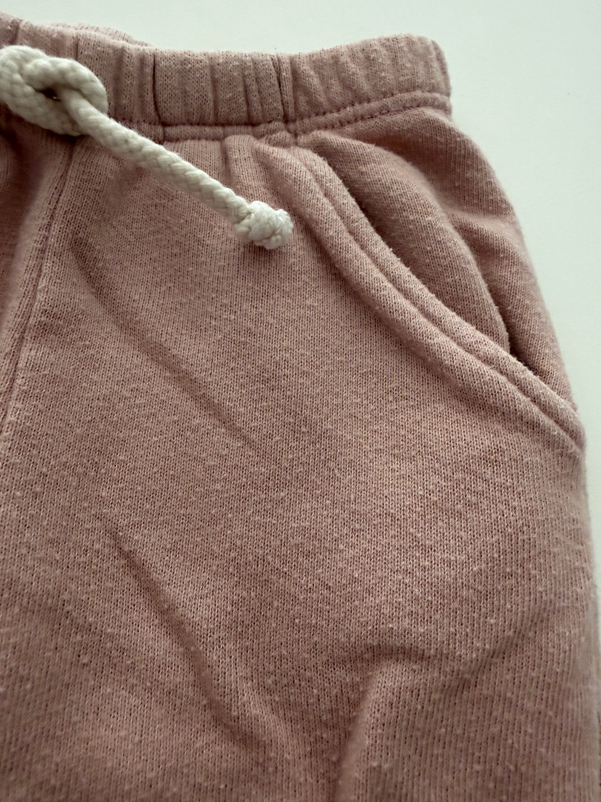 #117, Girls 18M, Lulu + Roo rose & pale pink sweatpant set, GUC
