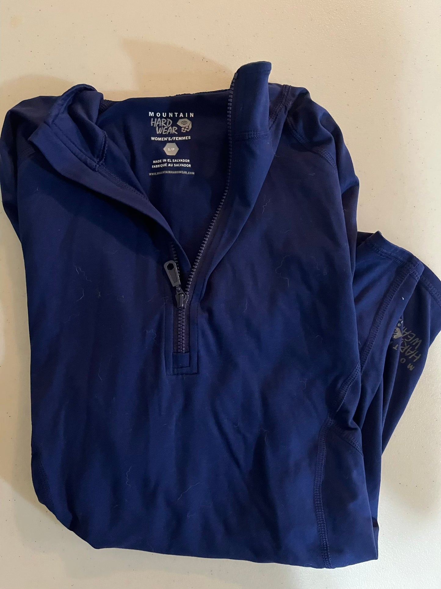 Seller #28 - Women's S Navy Mountain Hardwear 1/4 Zip - EUC