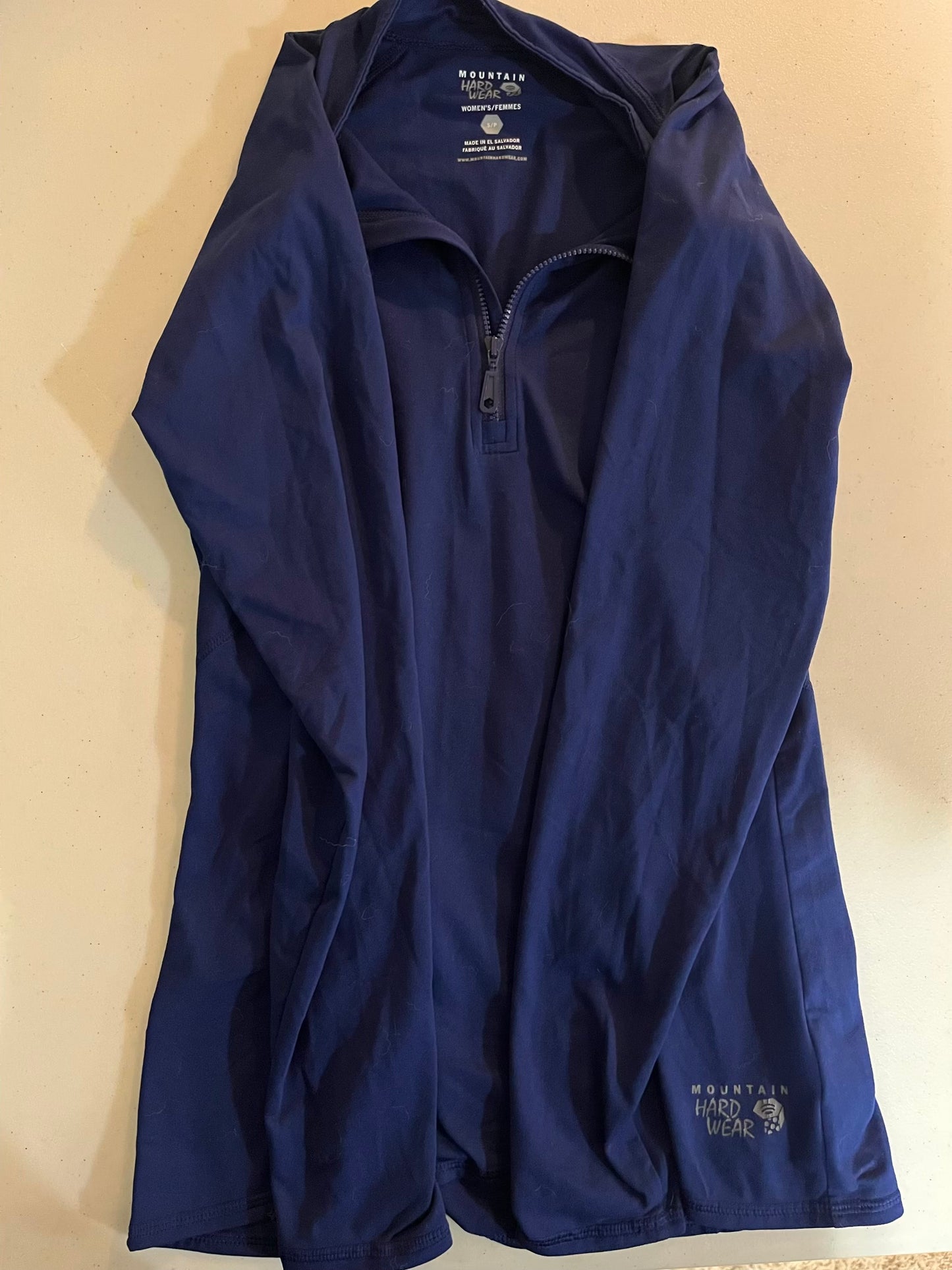Seller #28 - Women's S Navy Mountain Hardwear 1/4 Zip - EUC