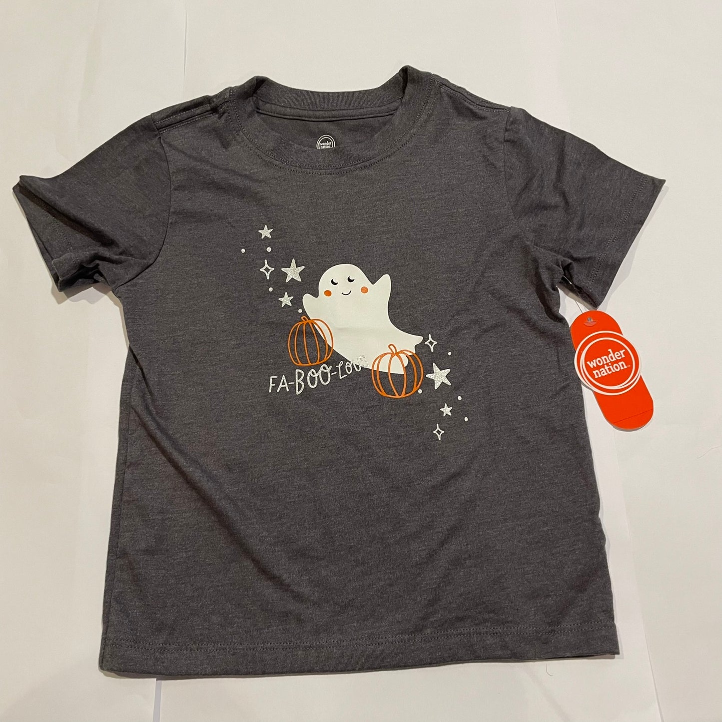 #126 Girls Wonder Nation Halloween Shirt 5T NWT