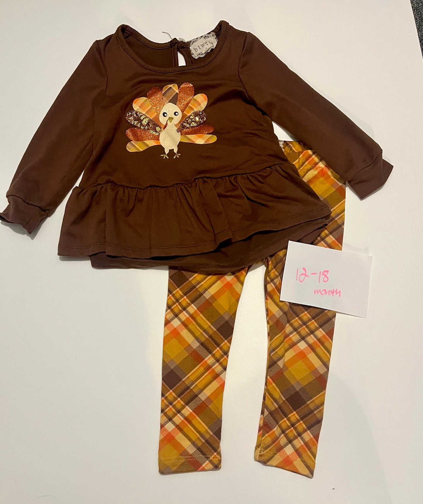 #32 Girls 12-18 month Thanksgiving bundle *reduced*