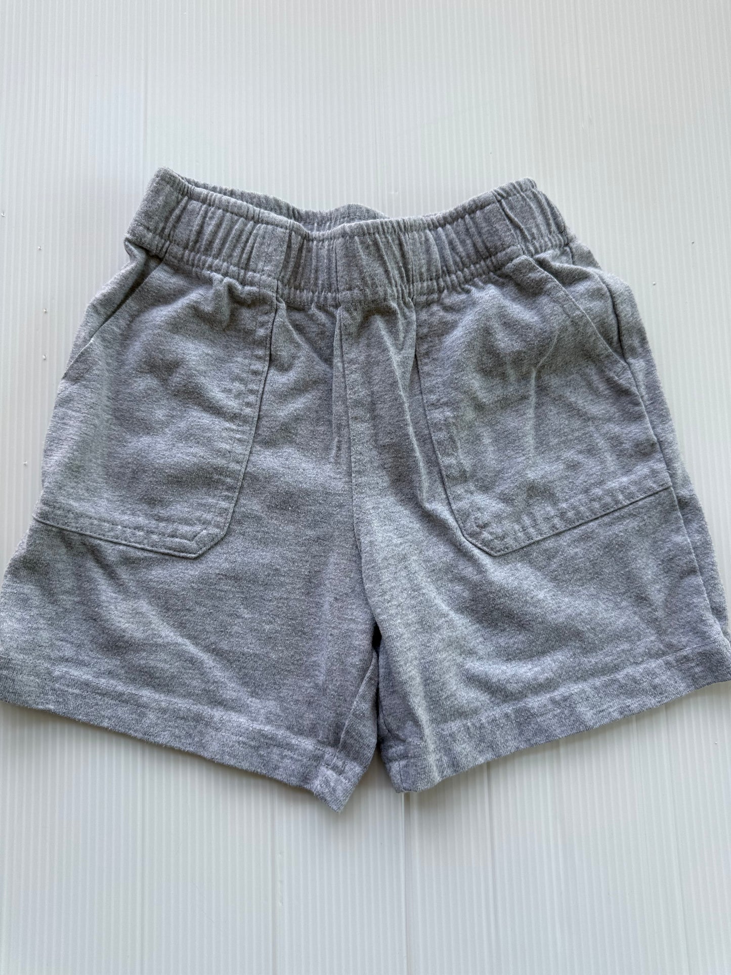 #167 Oshkosh Boys Gray Jersey Shorts - 3T