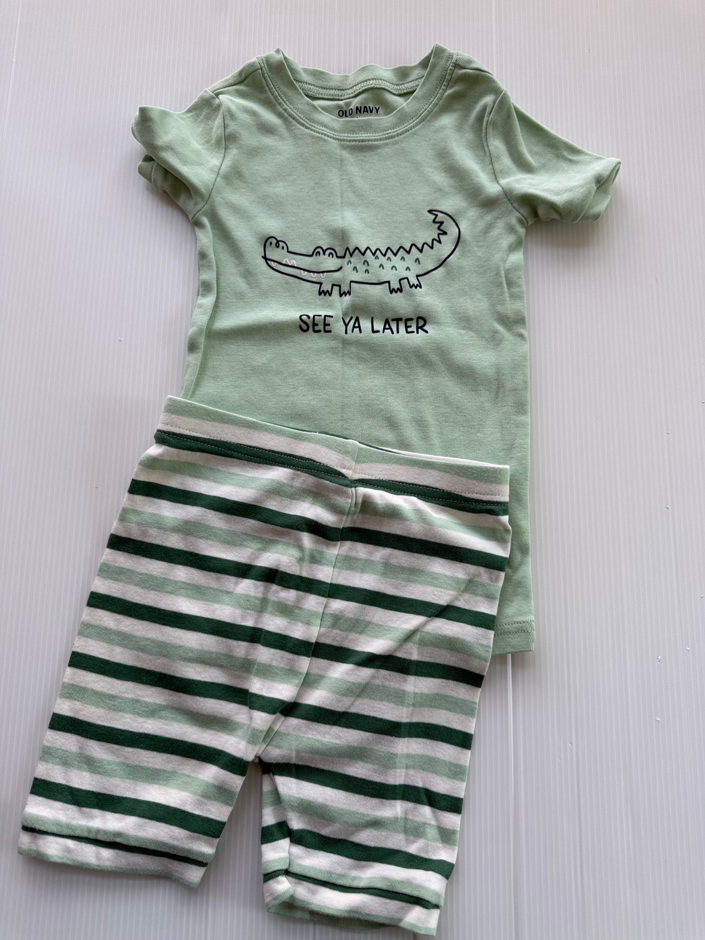 #167 Old Navy Boys Alligator Jams - 6T
