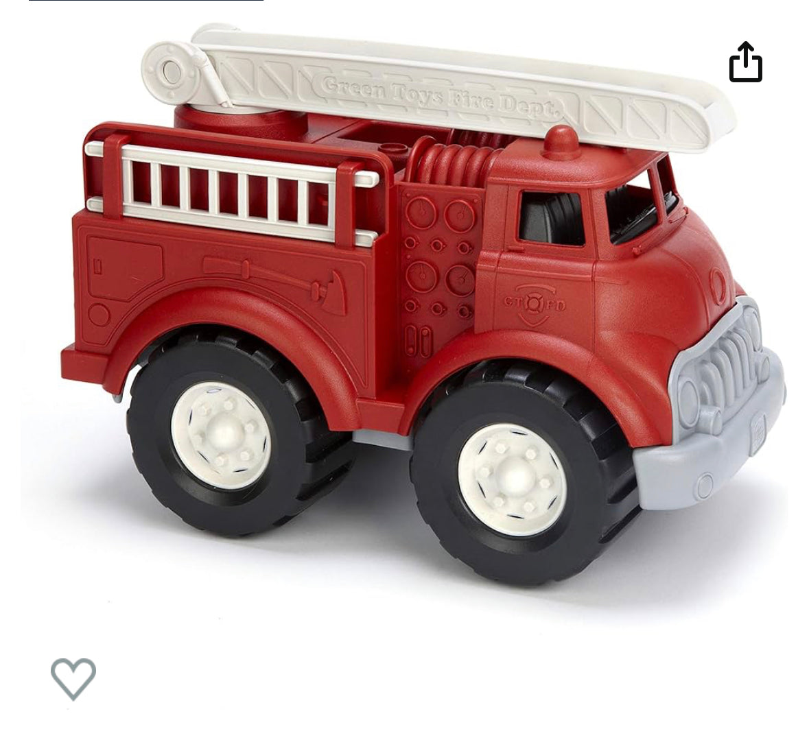 Seller 48, Green Toys Fire Truck, EUC *REDUCED*
