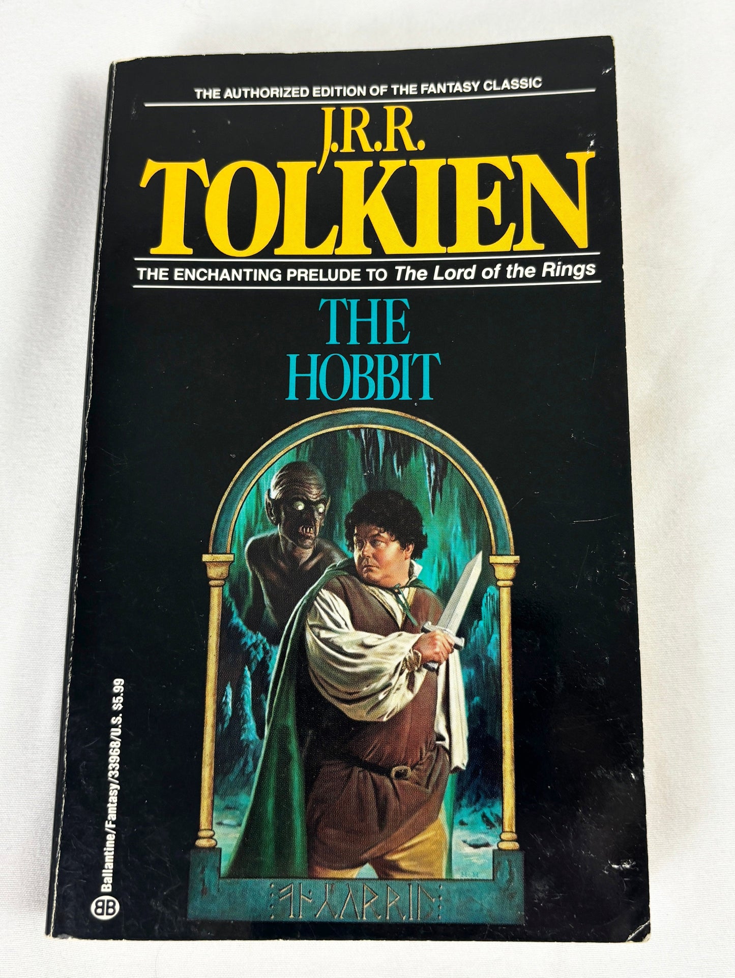 #27 The Hobbit paperback book by JRR Tolkien
