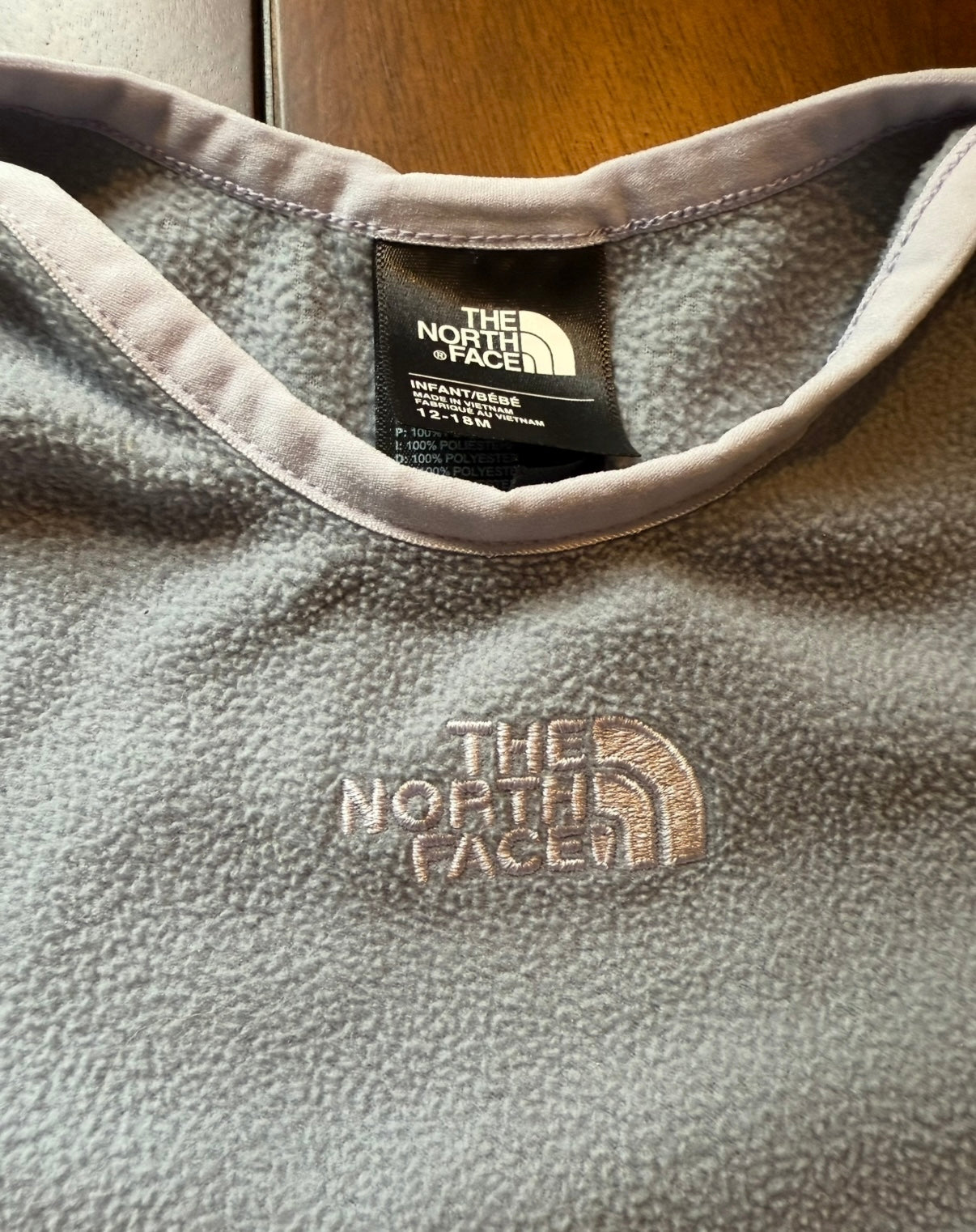 #51 12-18M The North Face Fleece Bunting Layer Girls Boys Gender Neutral