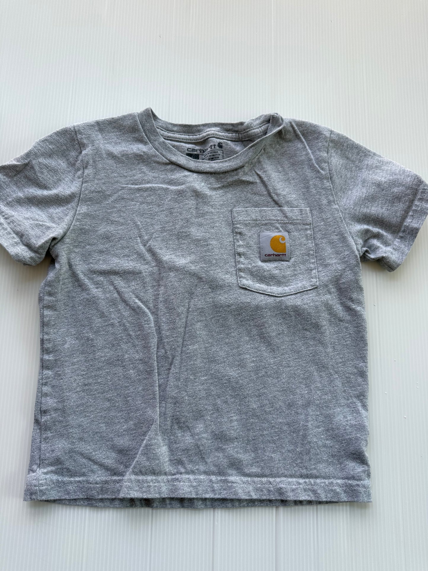 #167 Carhartt Boys Gray Tee - 6