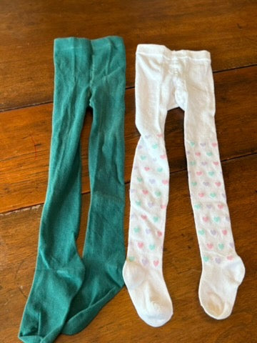 Seller 183 - Girls 18-36 Month Tights (Set of 2) - EUC