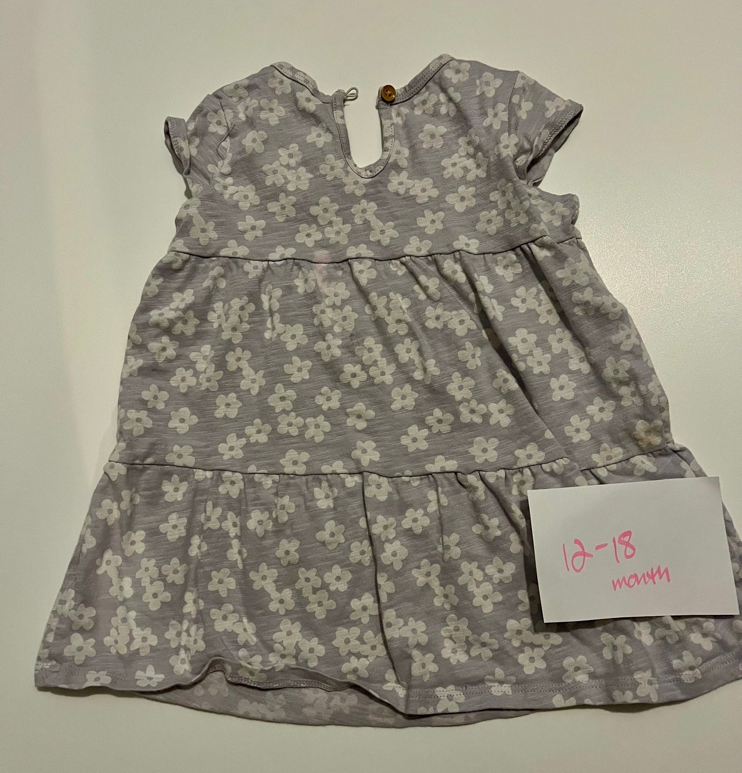 #32 Girls 12-18 month light purple LC Little Co tunic top
