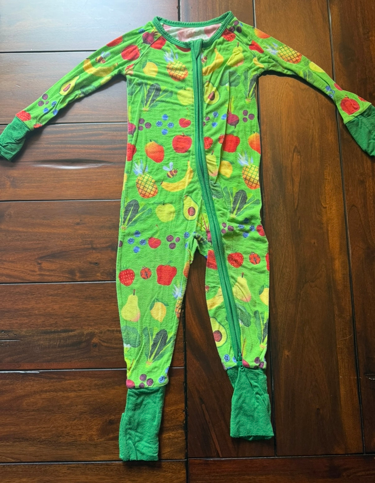 #51 REDUCED Little Sleepies 6-12M Once Upon a Farm Zippy Pajamas