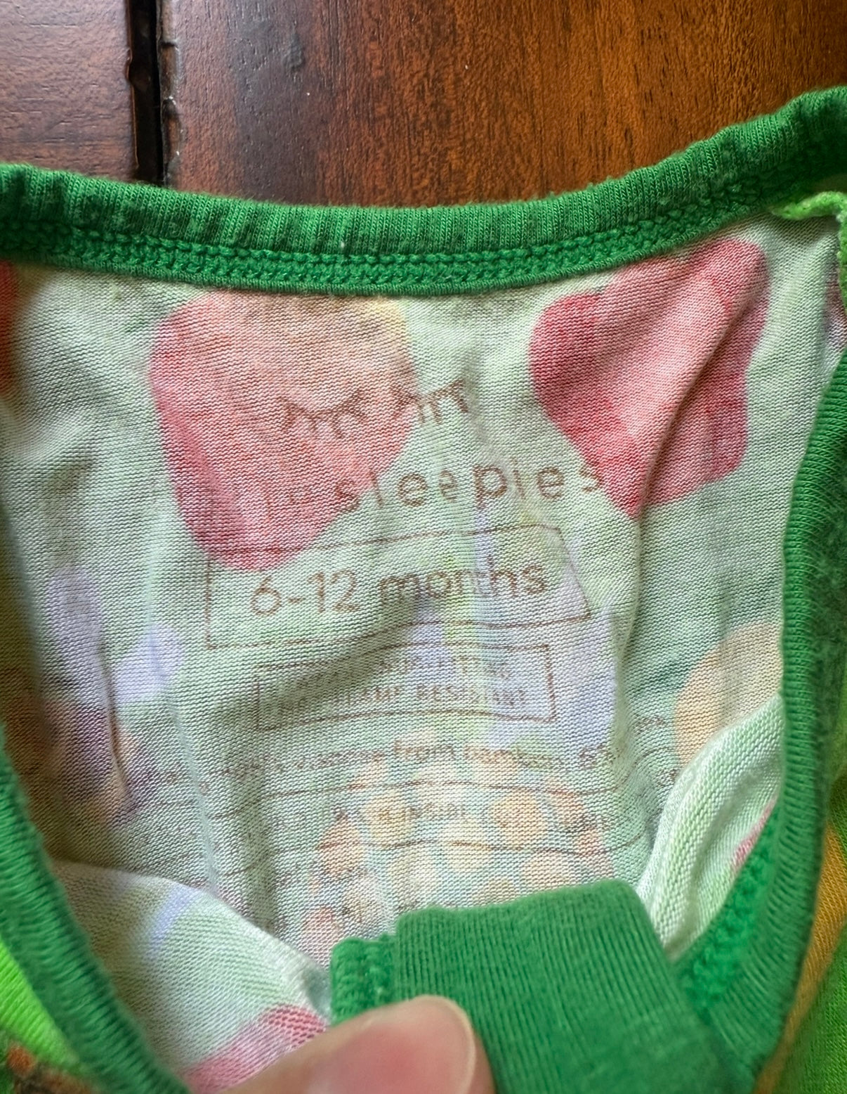 #51 REDUCED Little Sleepies 6-12M Once Upon a Farm Zippy Pajamas