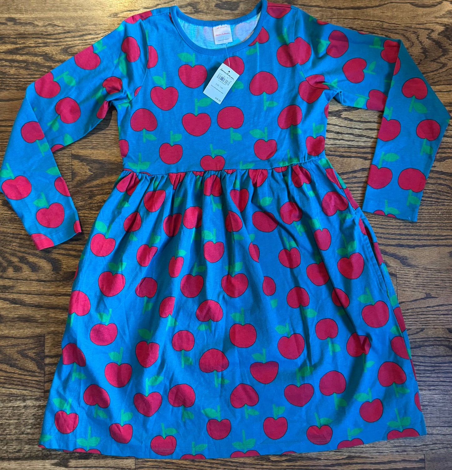 Seller #172 NEW REDUCED Hanna Andersson Girls Apple Dress SIZE 10