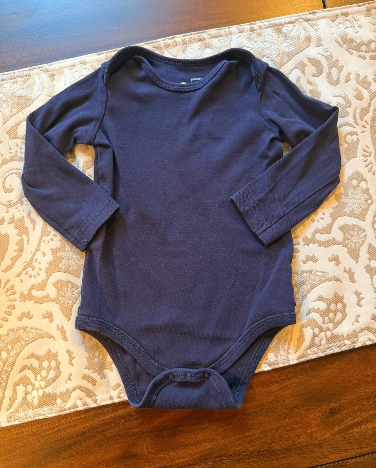 #51 REDUCED 12-18M Primary Brand Navy Blue Bodysuit