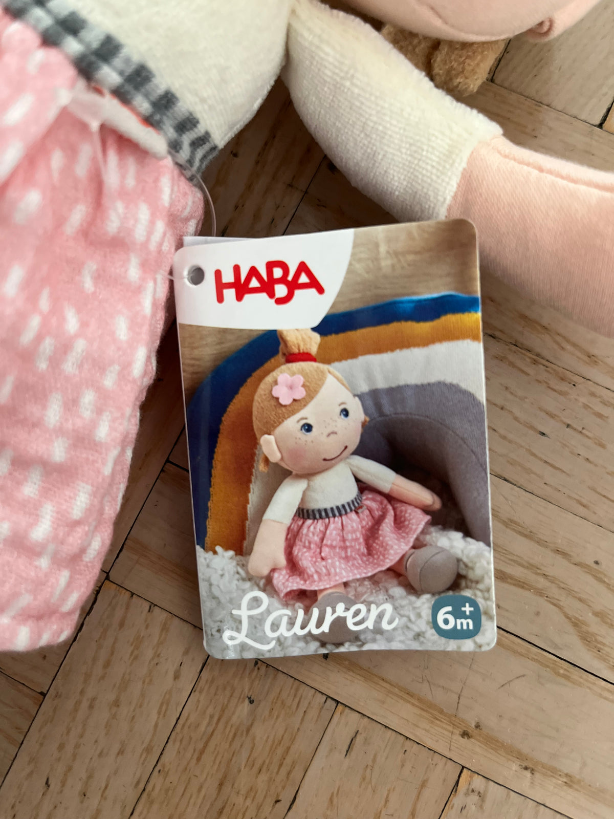 #195 NWT HABA Lauren Baby Doll