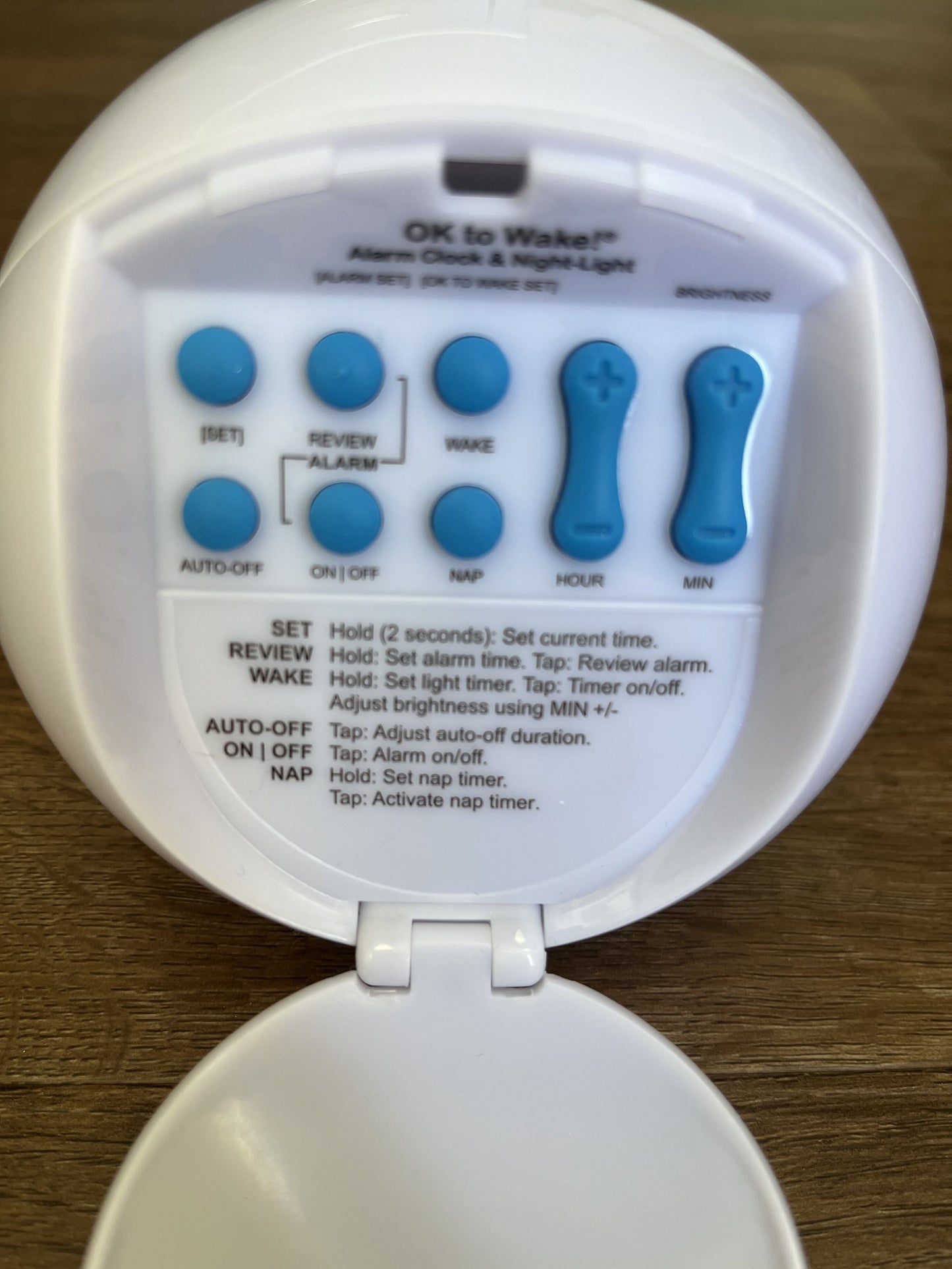 Seller # 26 "Ok to Wake" brand kids alarm clock and night light