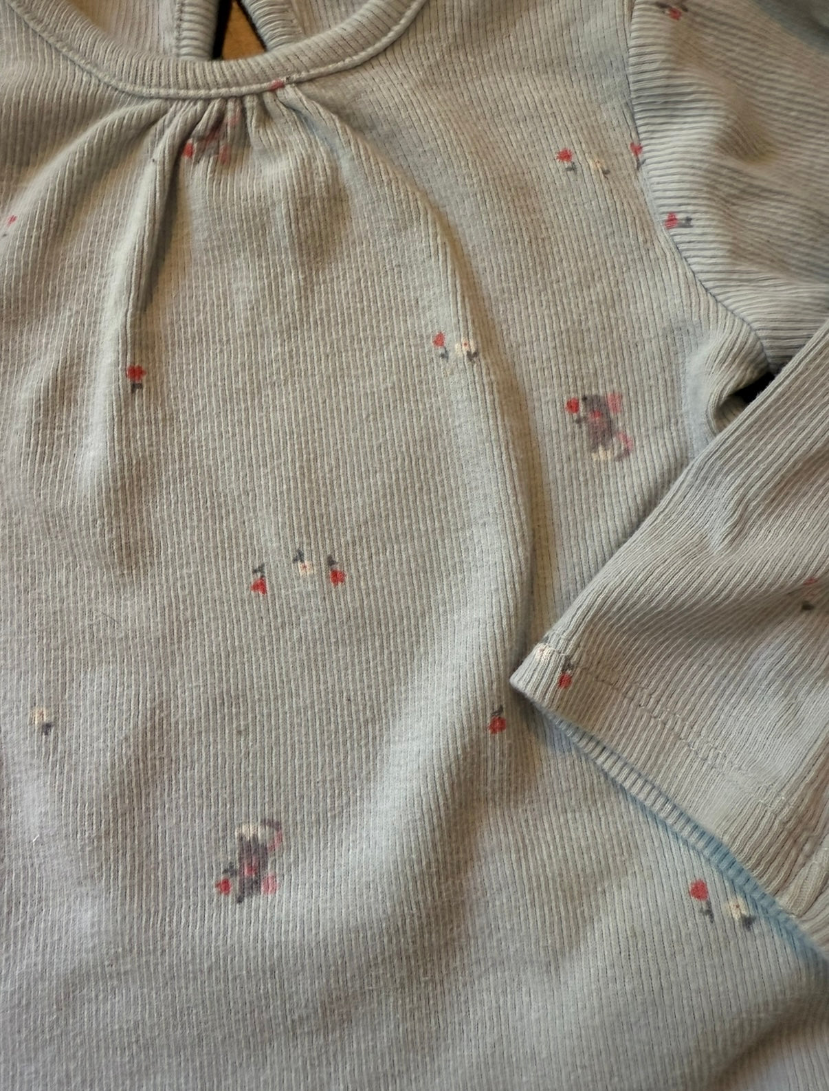 #51 12M Outfit Bundle with Little Mice and Hearts Print
