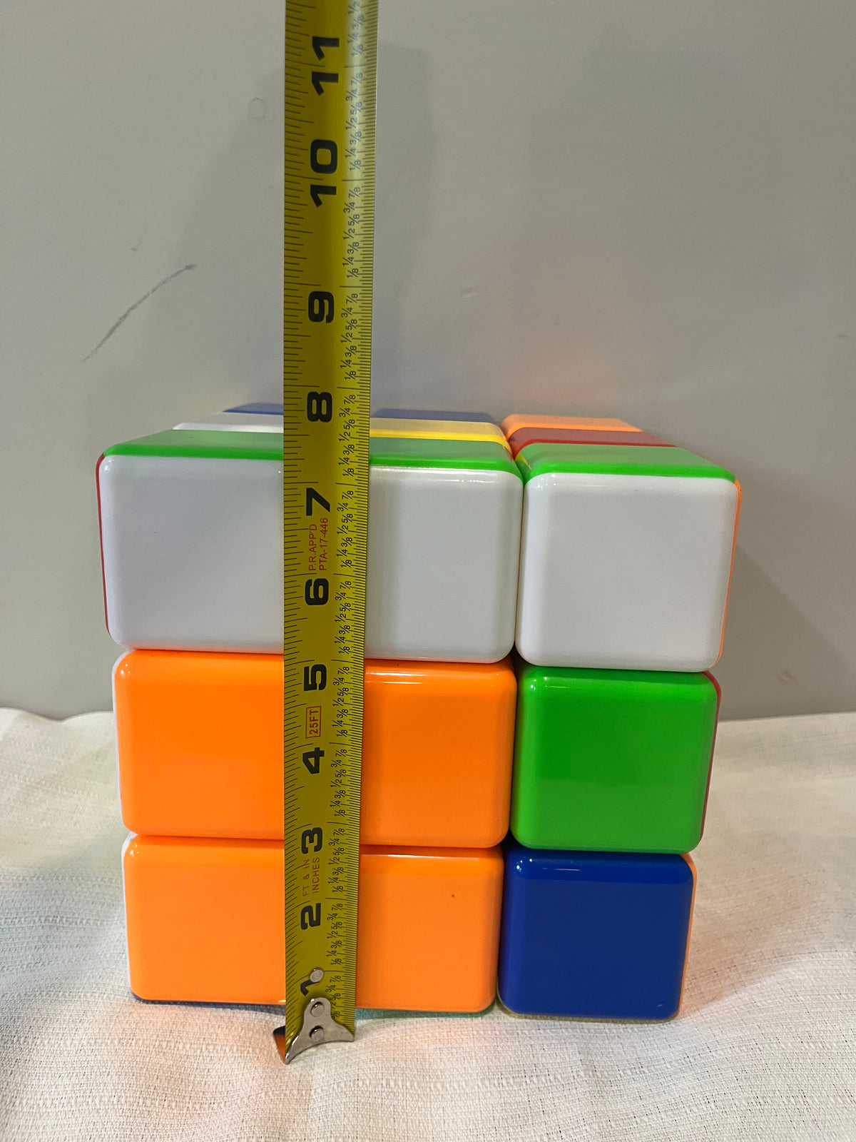 135 giant Rubix cube, LN
