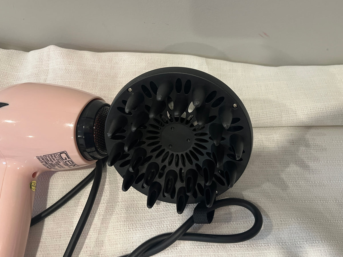 135 gem force ceramic hair dryer with diffuser. ln