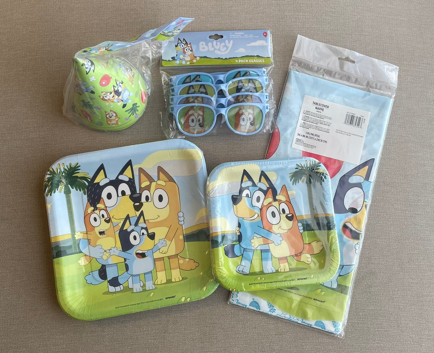 *REDUCED* Seller #12 | Bluey Birthday Party Bundle | ALL are NEW and NEVER OPENED