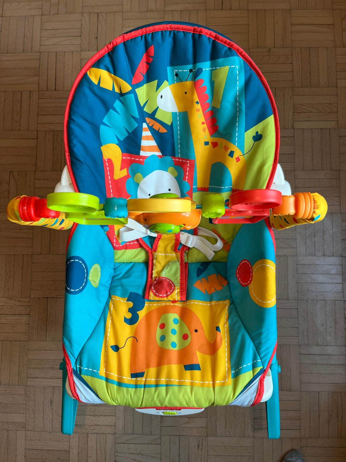 #195 EUC Fisher-Price Baby Activity Seat (has vibration feature)