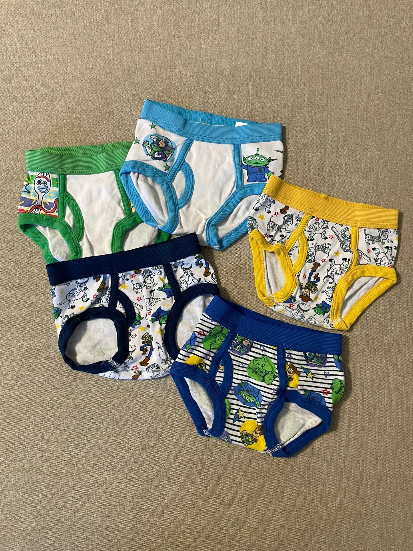 Seller #12 | Washed and NEVER WORN | Boys | Toy Story Underwear | Size 2T-3T