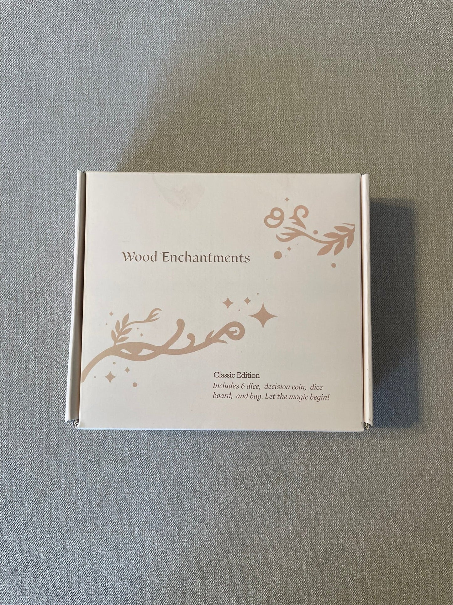 *REDUCED* Seller #12 Wood Date Night Dice - NEW IN BOX