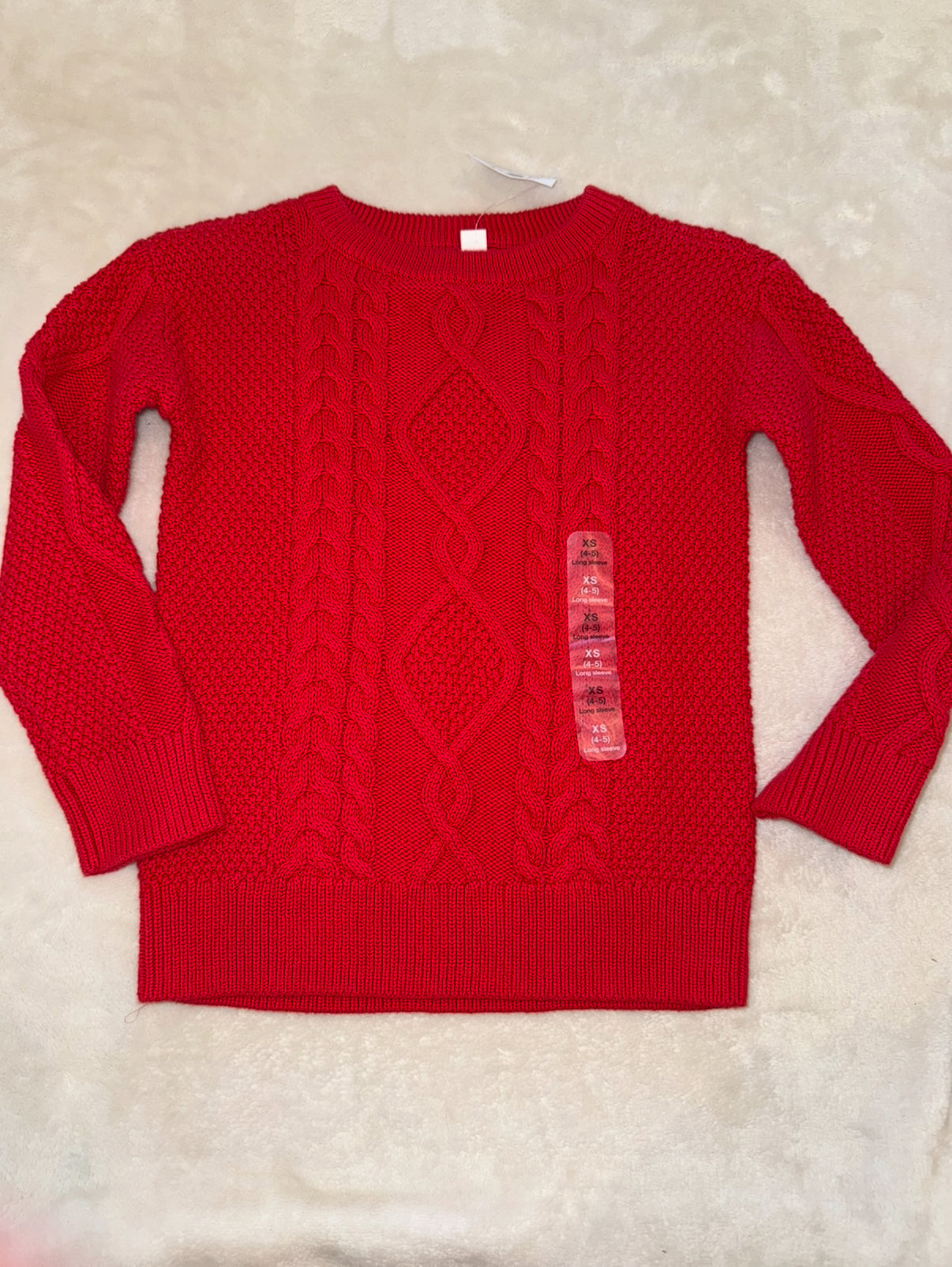 #46 Girls 4/5 Gap NWT holiday/christmas sweater
