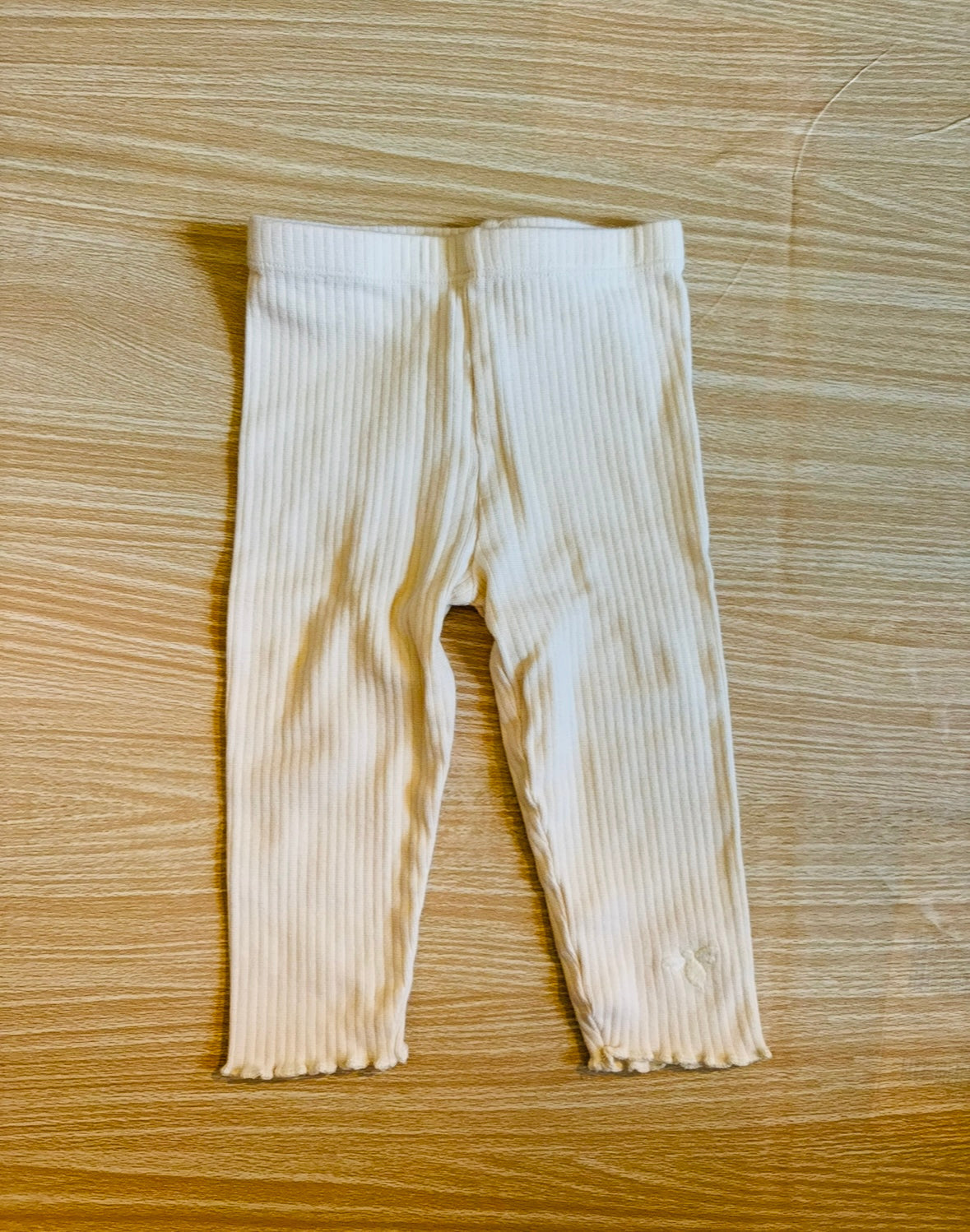 #102 Burt's Bees Poinsetta Girls Maroon and Cream Outfit 12 Months