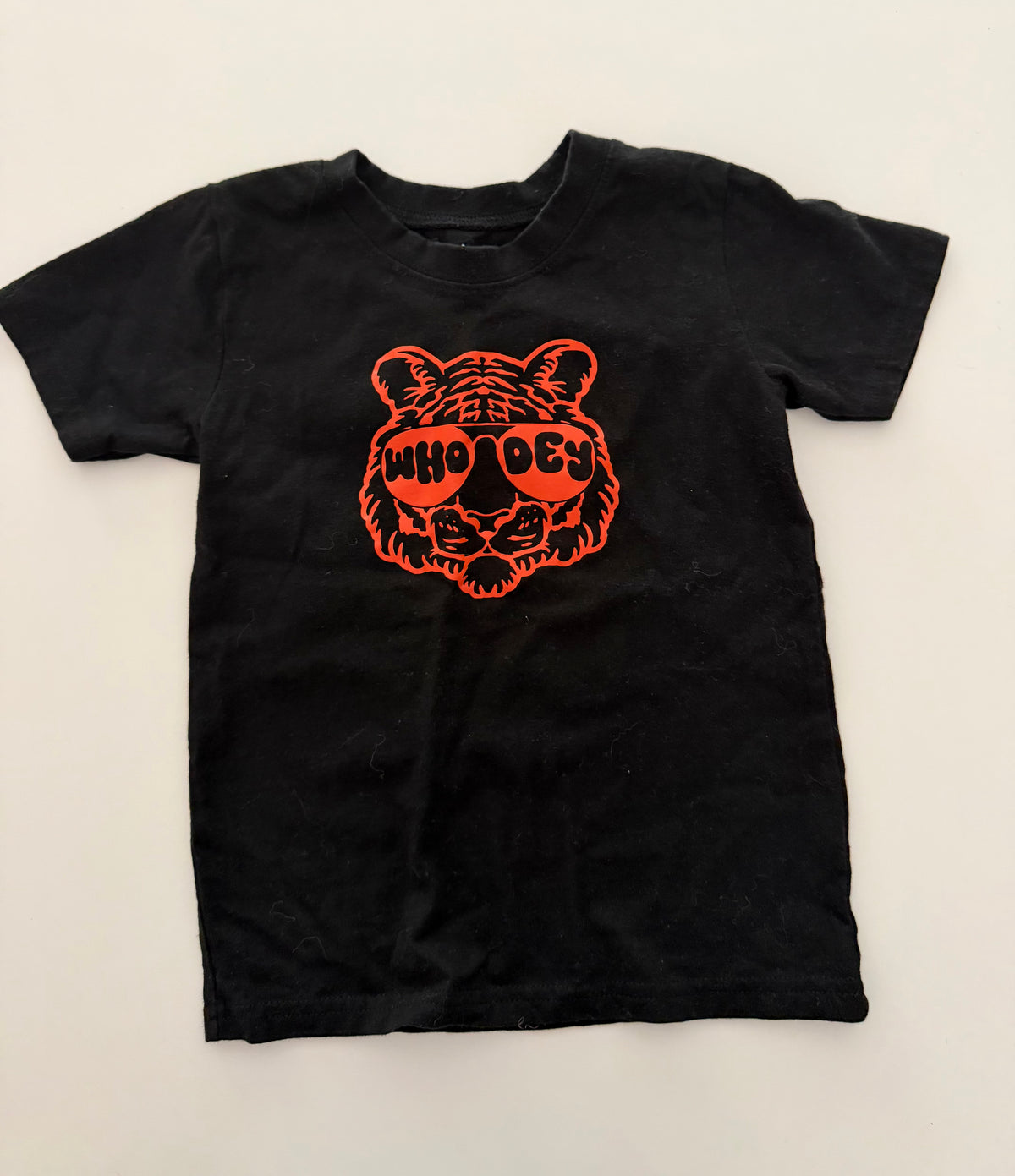 #117, Gender Neutral 4T, Bengals ‘Who Dey’ t-shirt, EUC