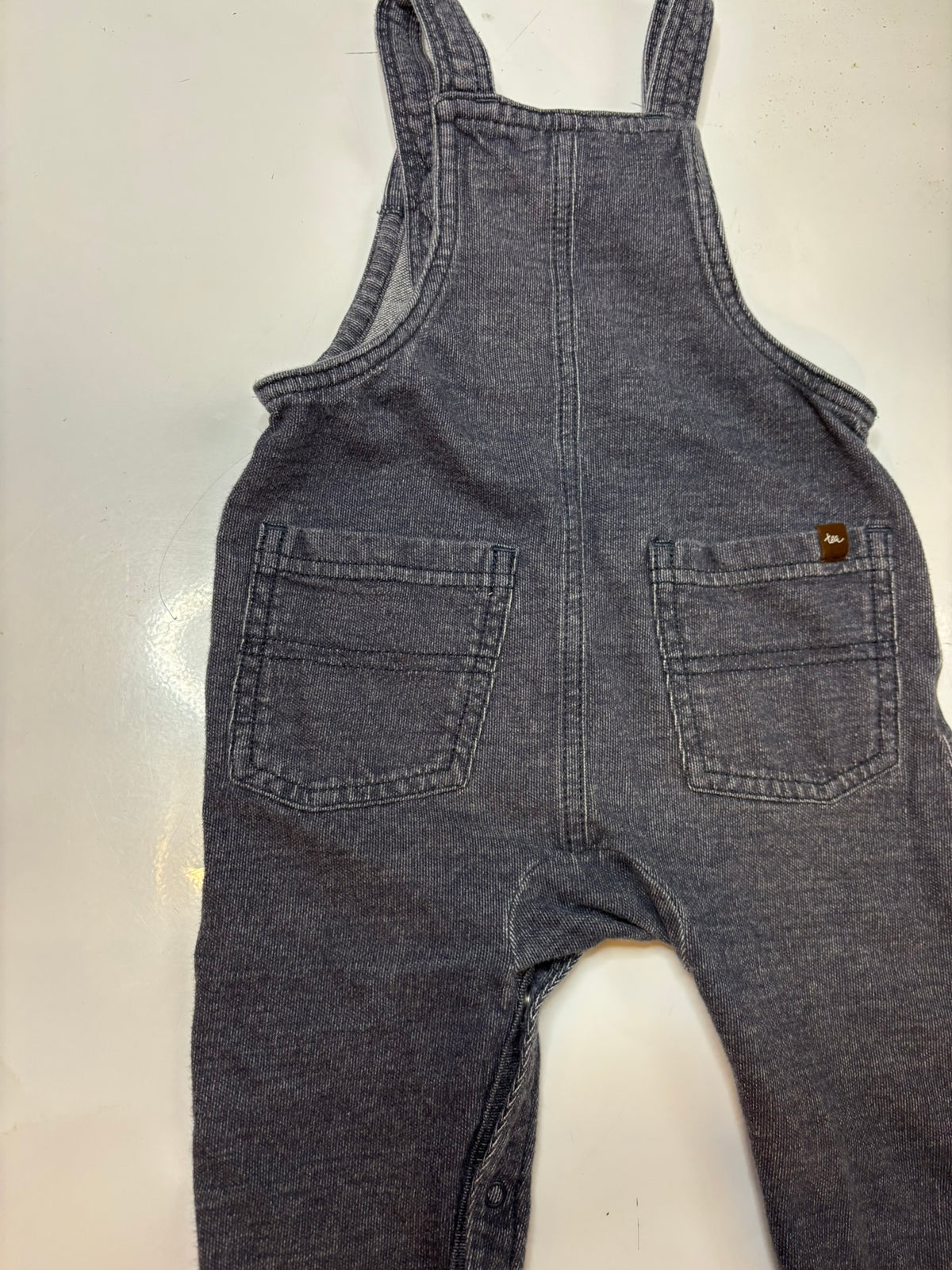 #90: Tea Collection Overalls – 12–18 Months