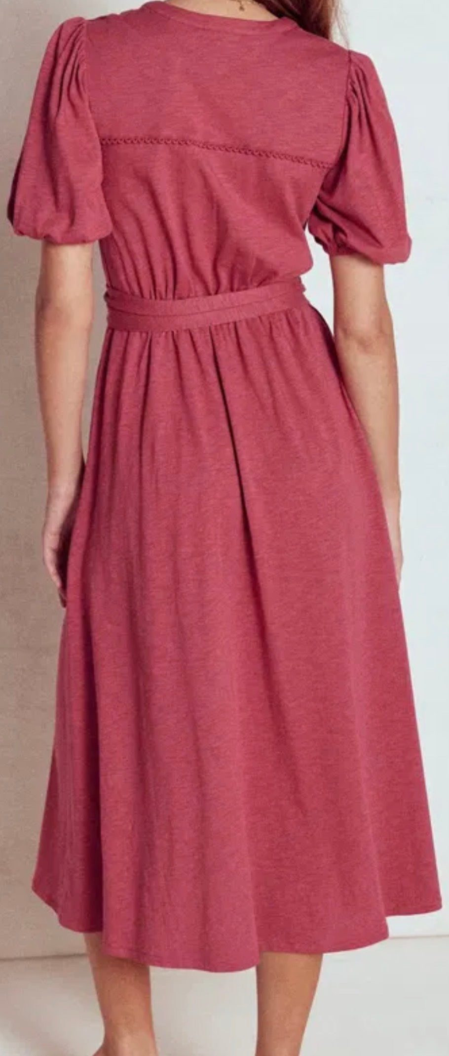 Seller #58 Women’s Boden Sofia trim Jersey midi dress size 10