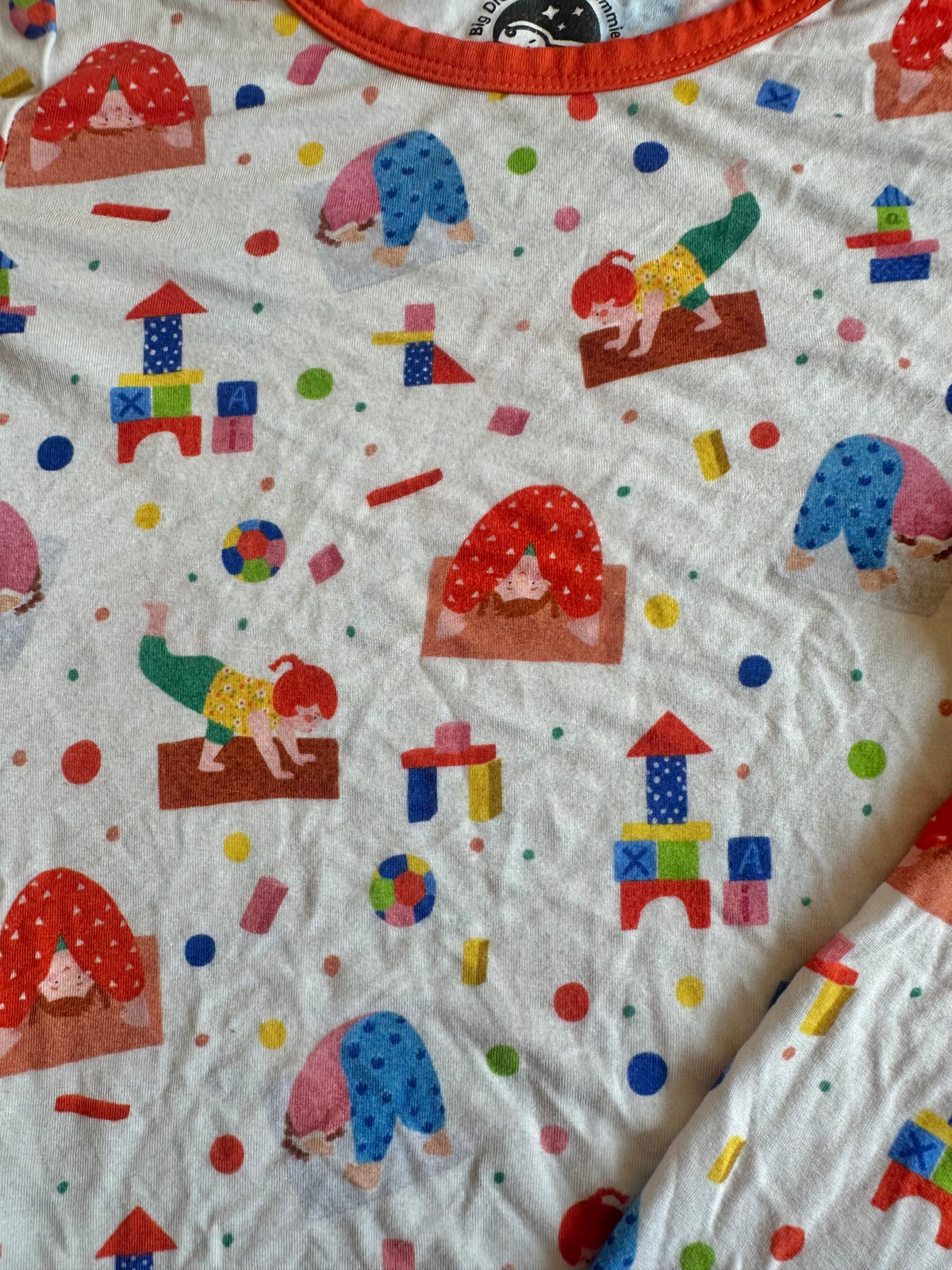 Seller #58 Gender neutral 5T bamboo shortie pjs