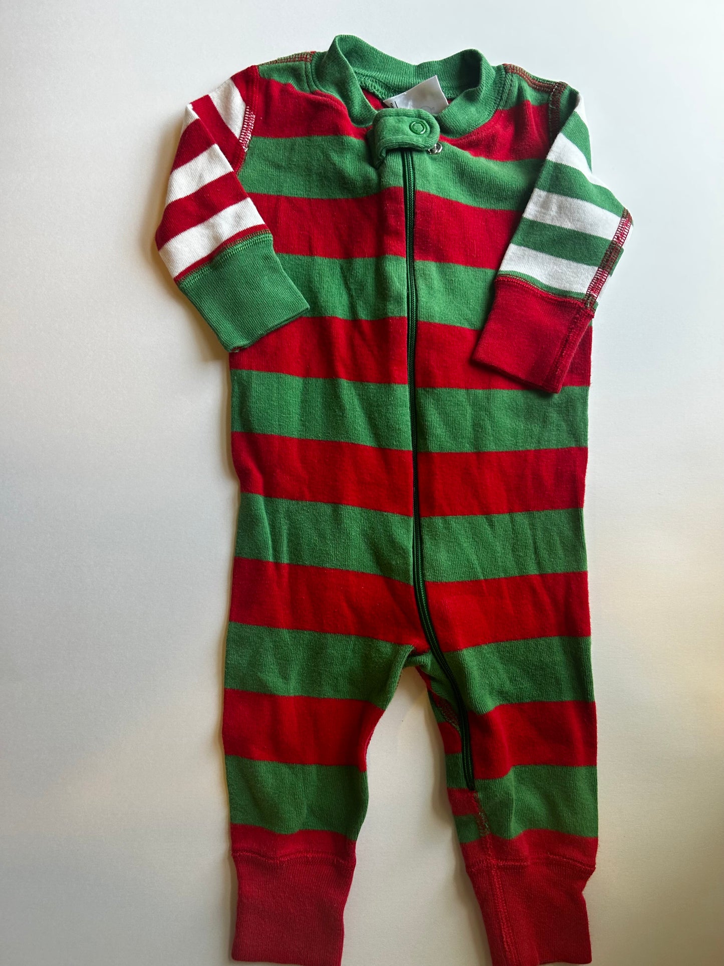 Seller #21 Hanna Andersson 0-6mo Holiday zippy