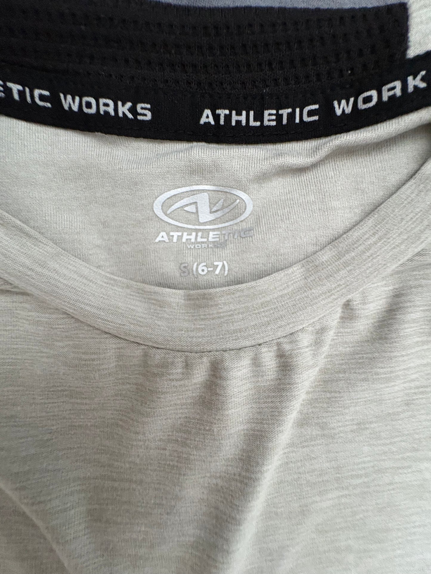 #28 Boys Athletic Shirts - set of 2 - size S (6/7)