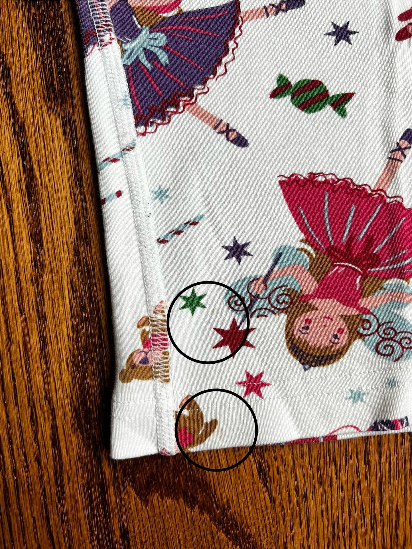 Seller #115 - REDUCED Hanna Andersson Girls 3T / 90cm Nutcracker Holiday Pajamas, GUC