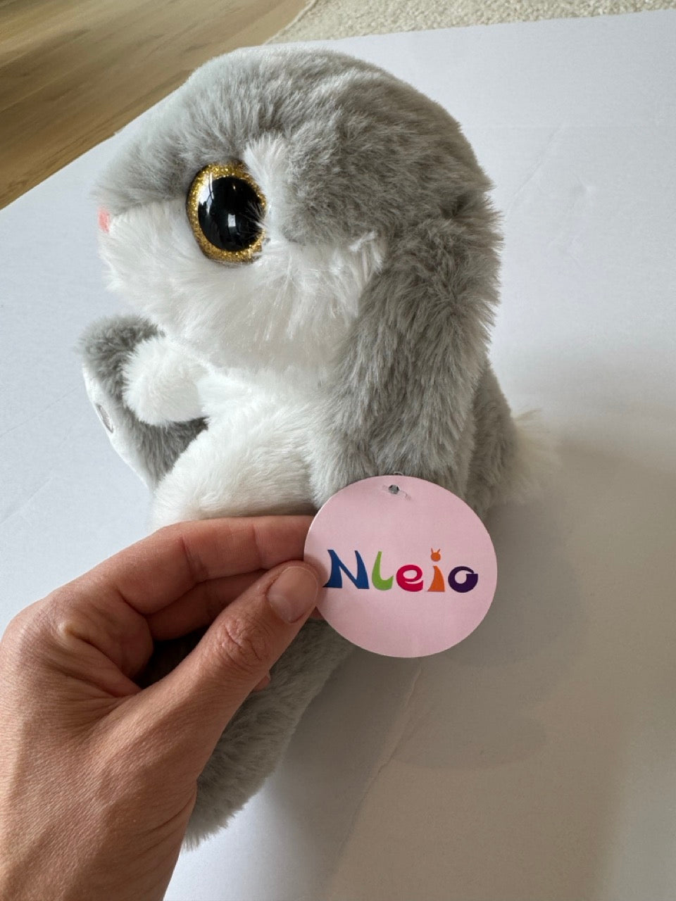 #190 REDUCED NWT Stuffed Bunny, 8.5''