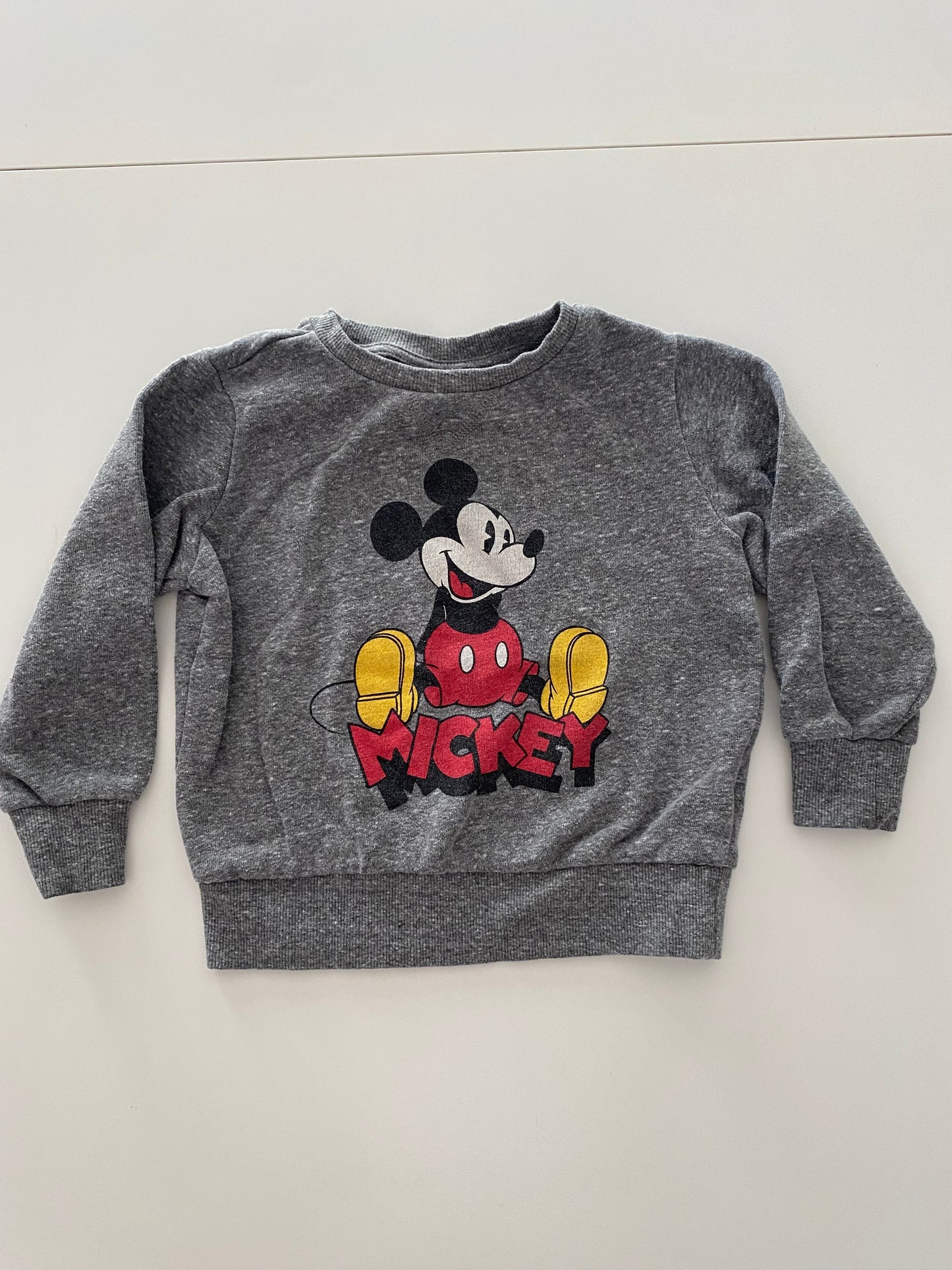 #117-Boys 3T, Disney Mickey Mouse Sweatshirt, GUC