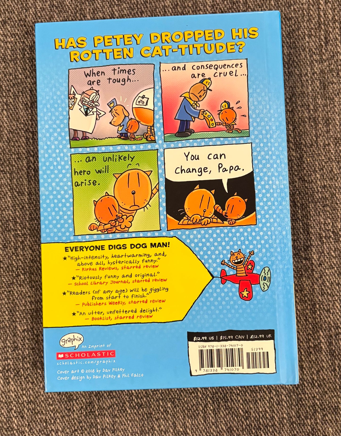 #28 Dog Man Book - Lord of the Fleas