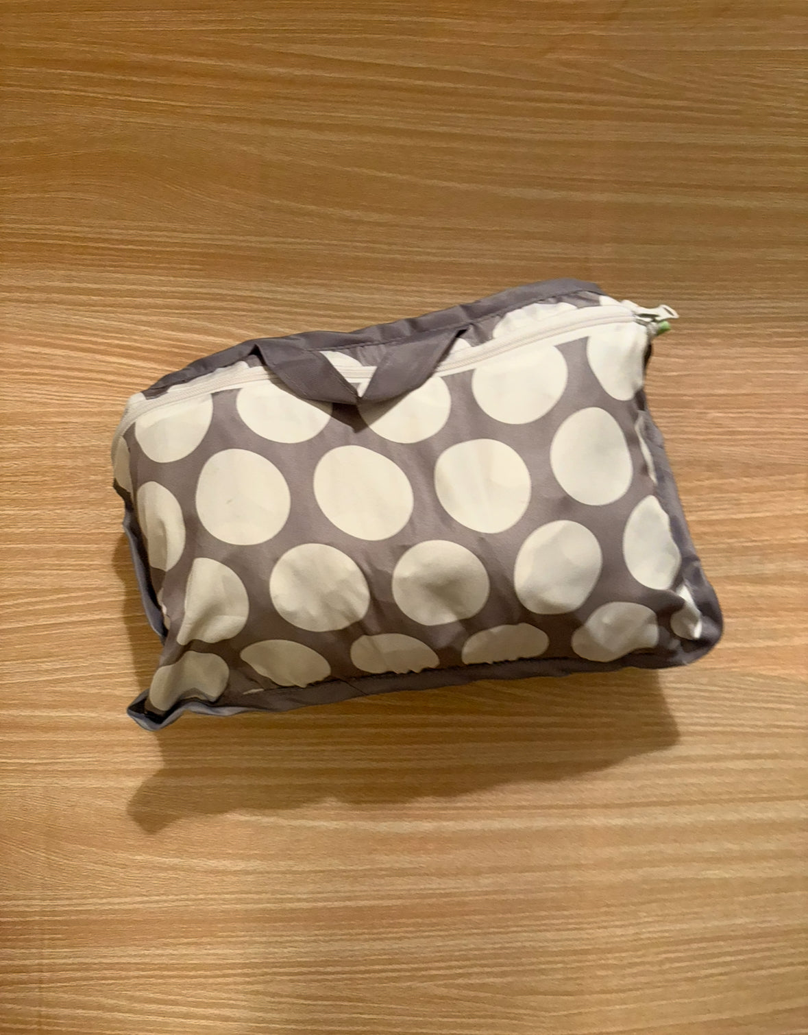 #102 Boppy Shopping Cart/High Cover Gray Jumbo Dots