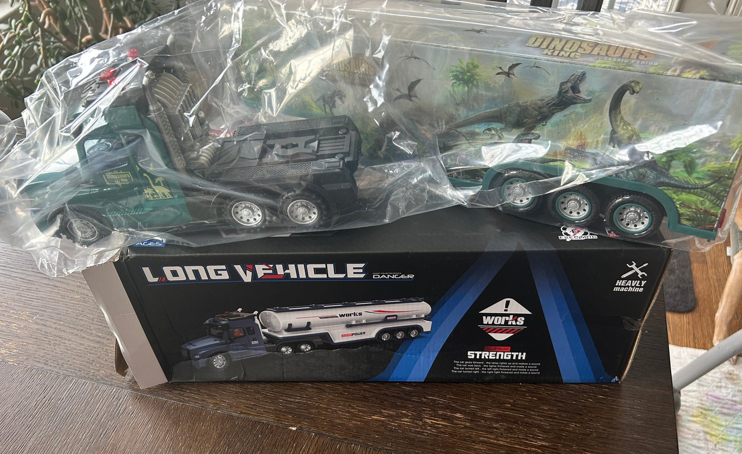 Seller #35 Dinosaur truck with remote