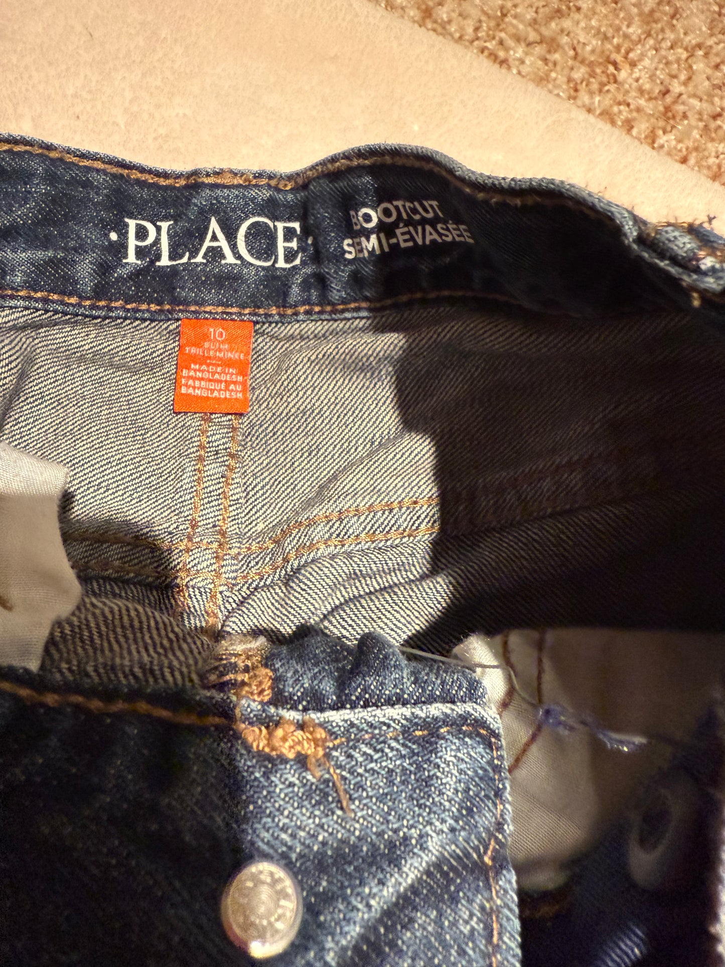 136 EUC children’s place jeans size 10 boys