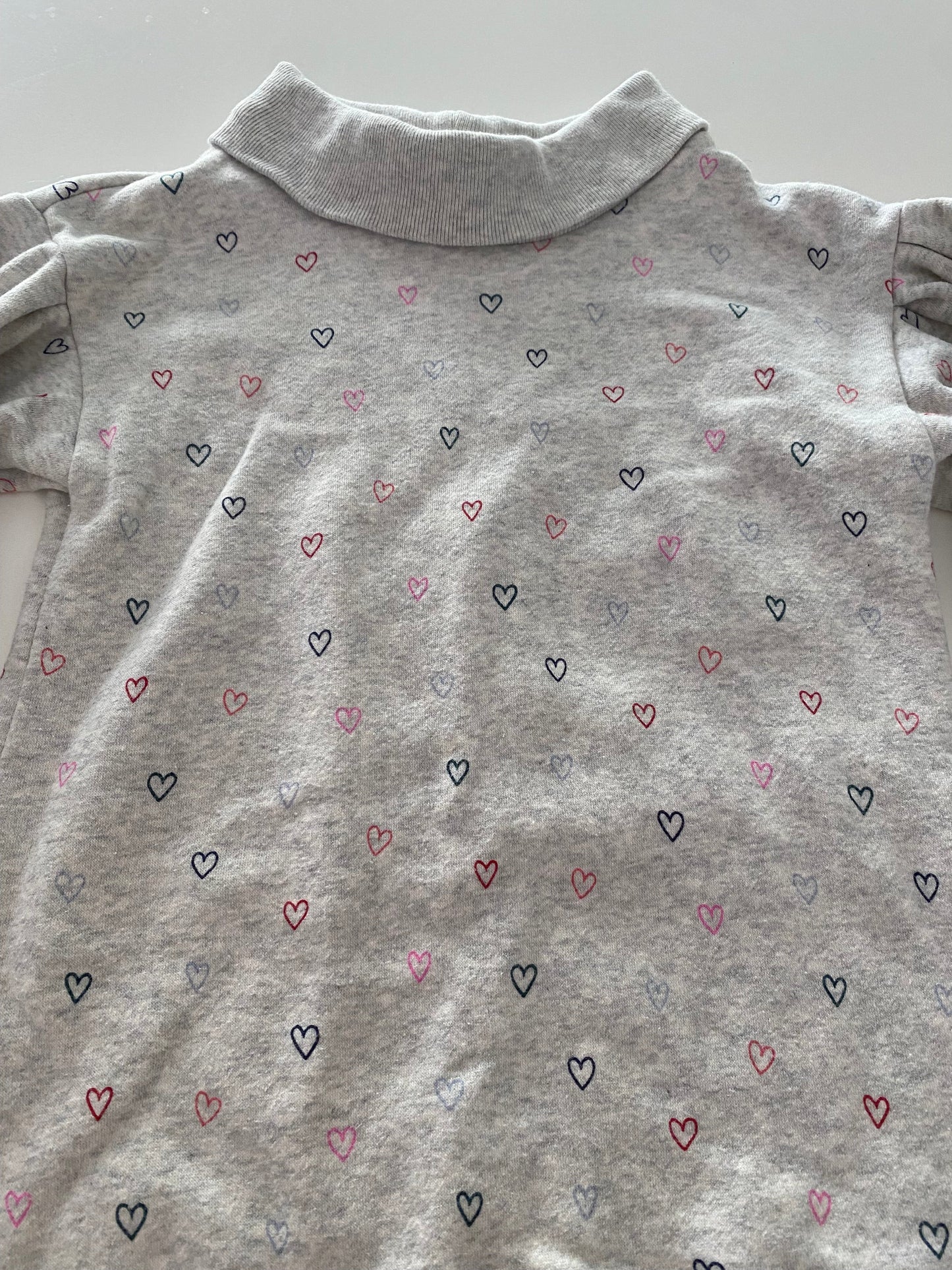 #117-Girls 3T, Gap Heart Sweater Dress, VGUC,*reduced*