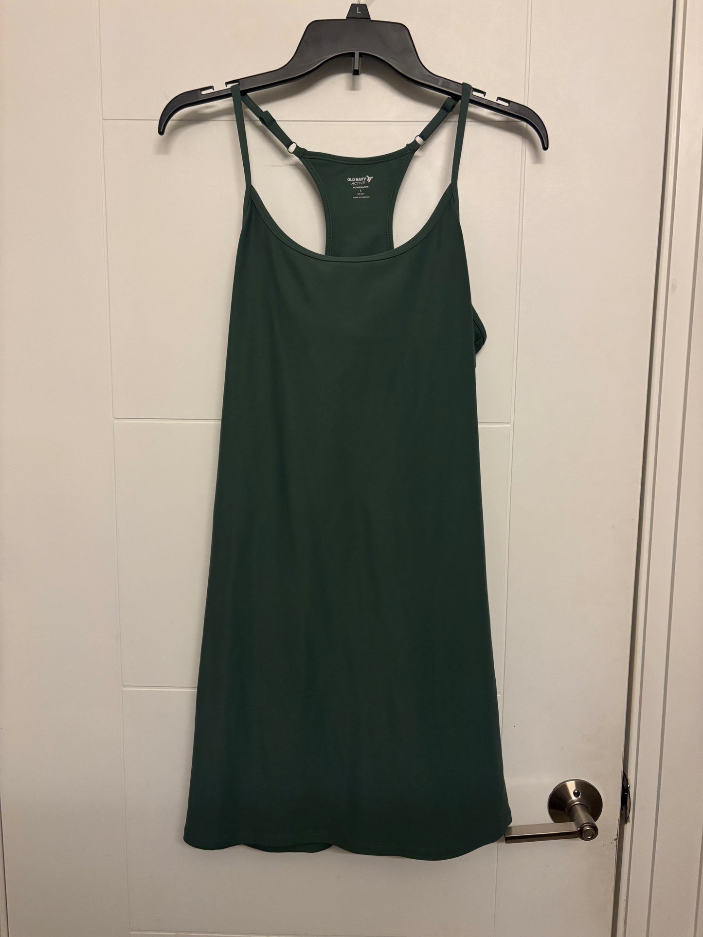 Seller #60 Green Active Dress, Old Navy Large EUC