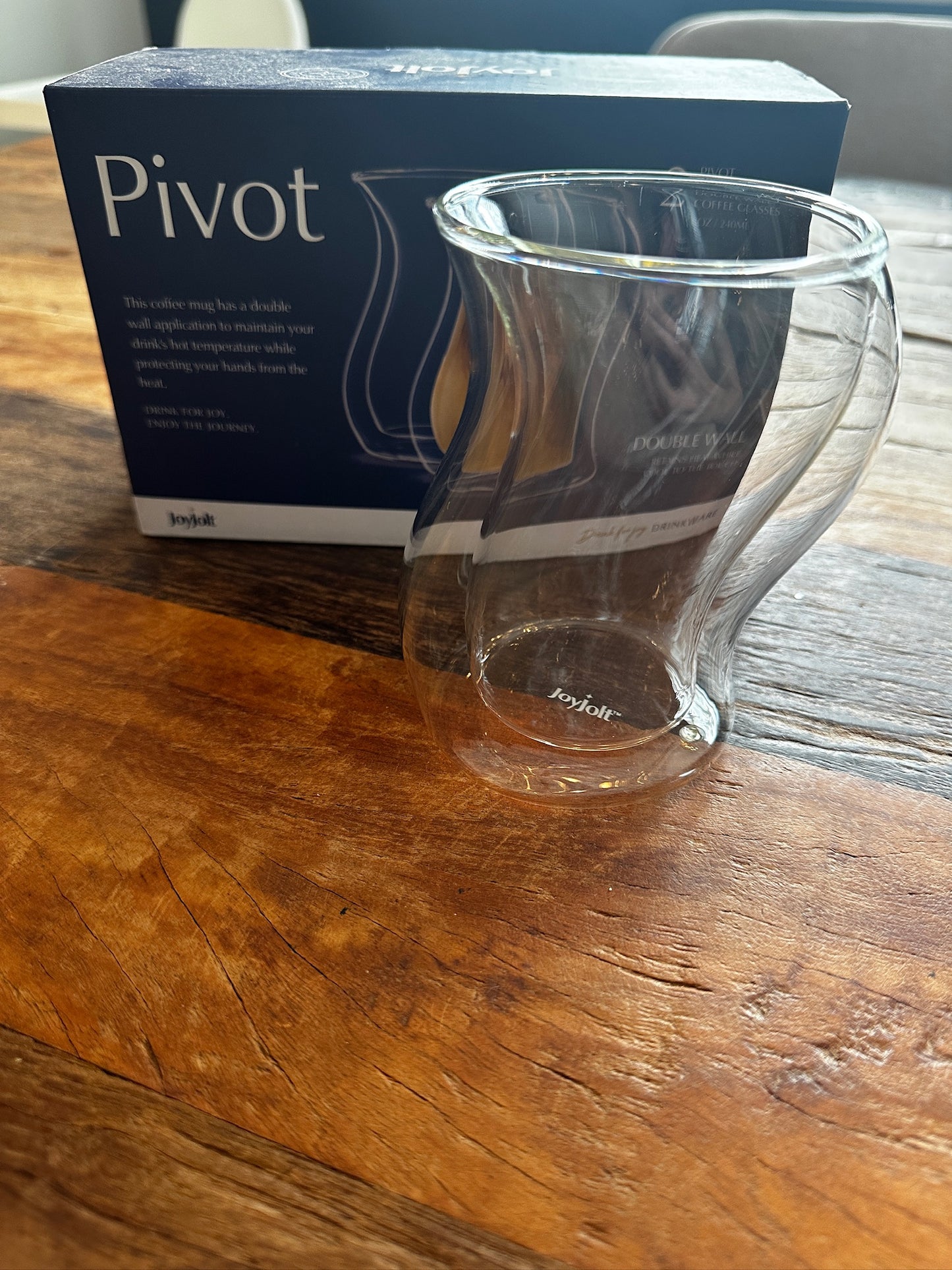 #33 double wall coffee glasses