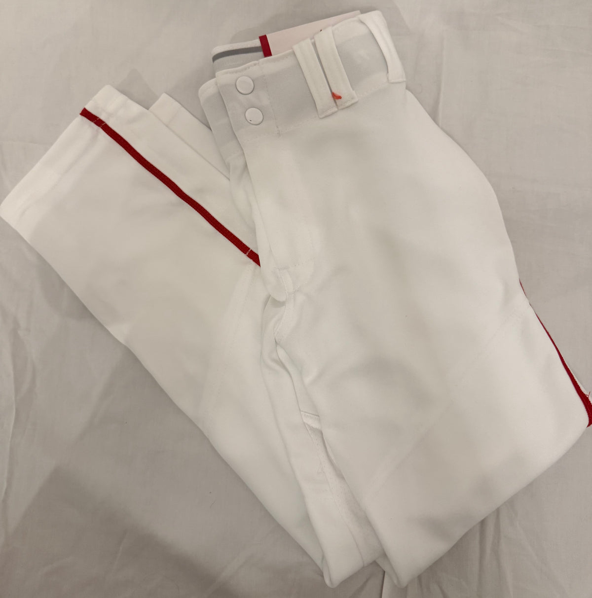 #143 Alleson Athletic Baseball White Uniform Pants Youth Small (S) Boys