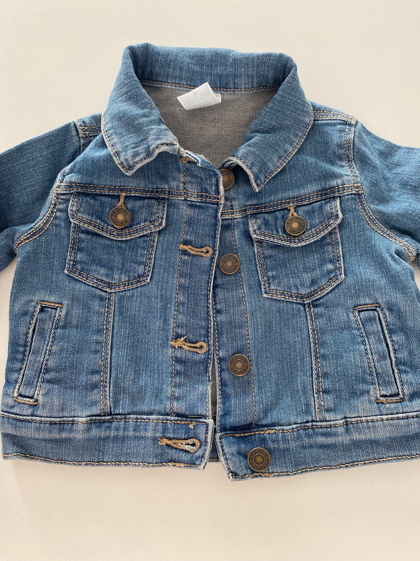 #117- Girls 18M, Carter’s Jean Jacket, VGUC