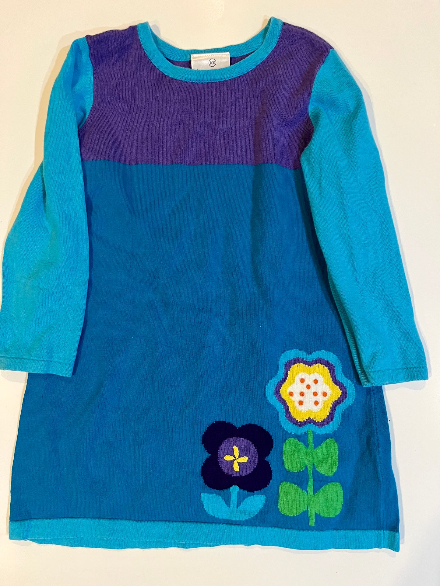 #67 Hanna. Andersson sweater dress 4t/100