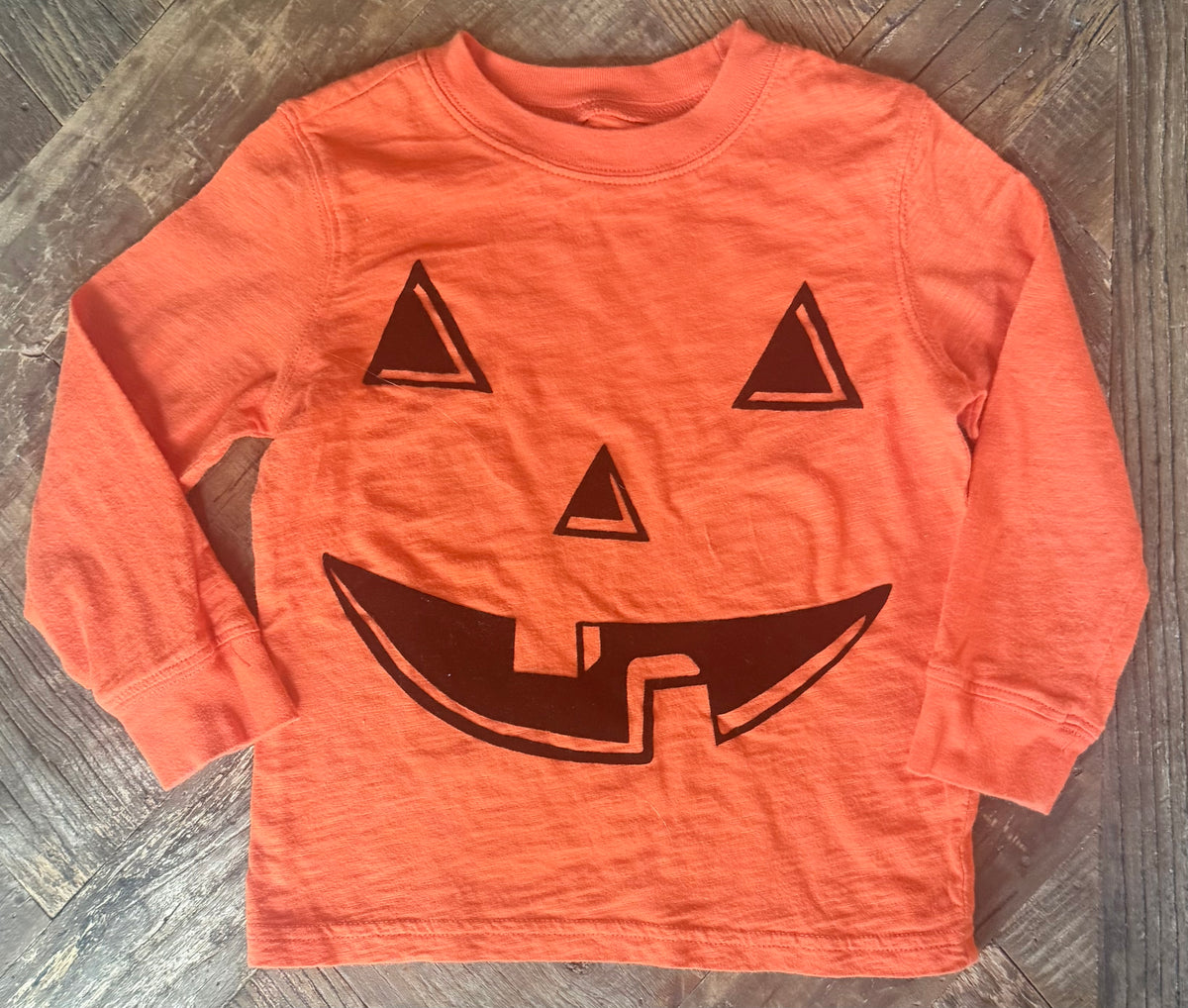 #75 Jack O’ lantern Shirt, size 3T